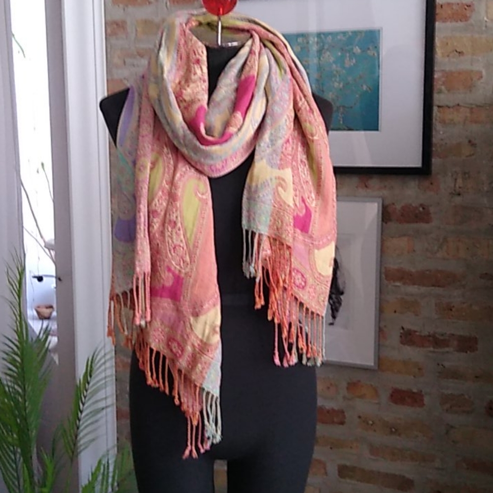 Multi color scarf/wrap